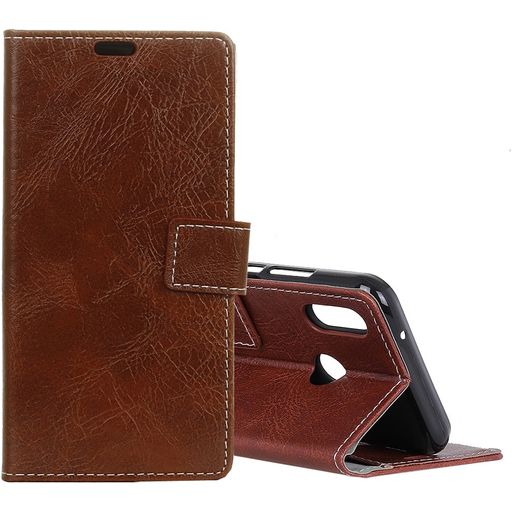 Mobigear Basic Xiaomi Mi 8 SE Hoesje Bookcase Portemonnee - Bruin