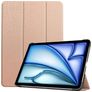 Mobigear Tri-Fold iPad Air 13 Inch (2024) Hoes Bookcase - Roségoud