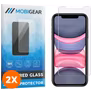Mobigear iPhone XS Glazen Screenprotector - Case Friendly (2-Pack)