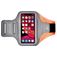 Mobigear Easy Fit Telefoonhouder Hardlopen Neopreen Sport Hoesje Sportarmband - Large - Oranje
