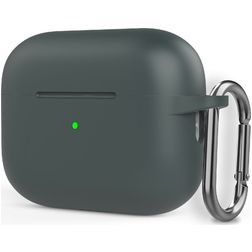 Mobigear Classic Apple AirPods Pro 2 Hoesje Flexibel Siliconen - Grijs