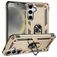 Mobigear Armor ring Samsung Galaxy S25 Plus Hoesje Hardcase Backcover Shockproof met Ringhouder - Goud