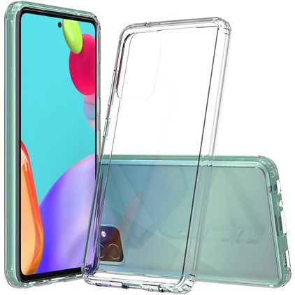Mobigear Crystal Doorzichtig Samsung Galaxy A52 Hoesje Hardcase Backcover - Transparant