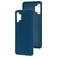 Mobiparts Samsung Galaxy A32 5G Siliconen Hoesje Backcover - Blueberry Blue
