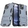 Mobigear Armor Stand iPhone 13 Mini Hoesje Hardcase Backcover Shockproof met Standaard - Blauw