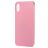 Mobigear Colors iPhone XS Max Hoesje Flexibel TPU Backcover - Roze