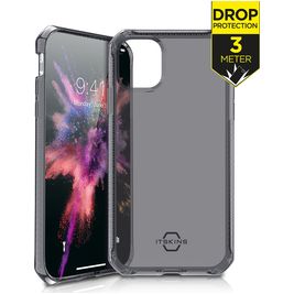 ITSkins SpectrumClear iPhone 11 Hoesje Flexibel TPU Backcover Shockproof - Smoke