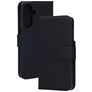 Mobiparts Wallet Samsung Galaxy A27 Hoesje Echt Leer Bookcase Portemonnee - Zwart