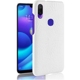 Mobigear Croco Xiaomi Redmi 7 Hoesje Hardcase Backcover - Wit