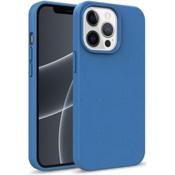 Mobigear Bio iPhone 14 Plus Hoesje Eco Friendly Backcover - Blauw