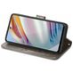 Mobigear Clover POCO X3 GT Hoesje Bookcase Portemonnee - Grijs