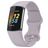 Mobigear Sport Dual Siliconen Fitbit Charge 5 Bandje Druksluiting - Paars