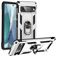Mobigear Armor Ring Google Pixel 7 Hoesje Hardcase Backcover Shockproof met Ringhouder - Zilver