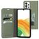 Mobiparts Classic Wallet Samsung Galaxy A33 Hoesje Bookcase Portemonnee - Stone Green