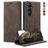 CaseMe 013 Samsung Galaxy S26 Hoesje Bookcase Portemonnee - Coffee