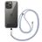 Mobigear Nylon Lanyard Universeel Telefoonkoord Verstelbaar - Blauw