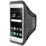 Mobiparts Comfort Fit Telefoonhouder Hardlopen Huawei P9 Lite (2016) Sport Hoesje Neopreen Sportarmband - Zwart