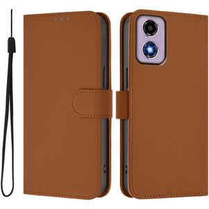 Mobigear Urban Wallet Motorola Moto E14 Hoesje Bookcase Portemonnee - Bruin