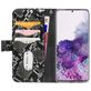 Mobilize Gelly Zipper Samsung Galaxy S20 Plus Hoesje Uitneembare 2in1 Clutch - Zwart