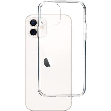 Mobiparts Classic Doorzichtig iPhone 12 Pro Hoesje Flexibel TPU Backcover - Transparant