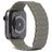 Decoded Magnetic Traction Strap Siliconen Apple Watch Bandje Magneetsluiting - 49/46/45/44 mm - Olijfgroen Decoded Magnetic Traction Strap Siliconen Apple Watch Bandje Magneetsluiting - 49/46/45/44 mm - Olijfgroen