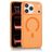 Mobigear Shockproof Grip iPhone 17 Pro Max MagSafe Hoesje Hardcase Backcover - Oranje