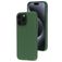Mobiparts iPhone 15 Pro Max Siliconen Hoesje Backcover - Forest Green