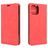 Mobigear Retro Slim iPhone 12 Pro Hoesje Bookcase Portemonnee - Rood