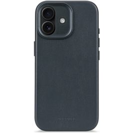 Decoded iPhone 17 Hoesje Echt Leer Backcover Shockproof - Navy Shadow