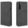 Mobigear Retro Slim OnePlus Nord Hoesje Bookcase Portemonnee - Zwart