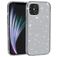 Mobigear Glitter iPhone 12 Pro Hoesje Hardcase Backcover - Grijs