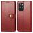 Mobigear Snap Button Realme GT2 Pro Hoesje Bookcase Portemonnee - Rood