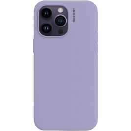 Nudient Base iPhone 14 Pro Max Siliconen Hoesje Backcover - Soft Purple