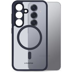 Mobilize Hybrid Samsung Galaxy S25 MagSafe Hoesje Hardcase Backcover Shockproof - Blauw