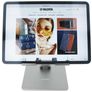 Valenta Aluminum Foldable Tablet Standaard - Zilver Universeel