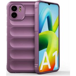 Mobigear Bumpy Xiaomi Redmi A1 4G Hoesje Flexibel TPU Backcover - Paars