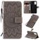 Mobigear Sunflower Samsung Galaxy S20 Plus Hoesje Bookcase Portemonnee - Grijs