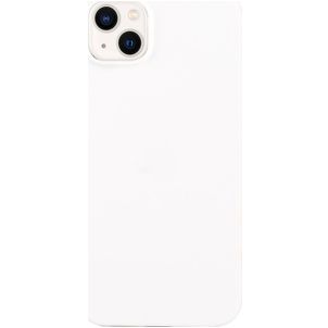 Mobigear Colors iPhone 14 Hoesje Flexibel TPU Backcover - Wit