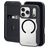 Mobiparts Shield Line iPhone 17 Pro MagSafe Hoesje Bookcase - Zwart