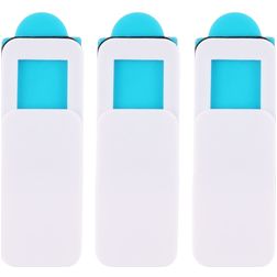 Mobigear Square Webcam Cover Privacyschuifje - Wit (3-Pack)