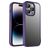Mobigear Crystal iPhone 14 Pro Max Hoesje Hardcase Backcover Shockproof - Paars