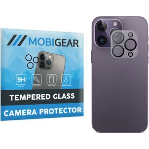 Mobigear iPhone 15 Pro Max Glazen Camera Lens Protector - Case Friendly