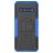 Mobigear Tire LG V60 ThinQ Hoesje Hardcase Backcover Shockproof met Standaard - Zwart / Blauw