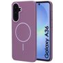 Mobiparts Slim Line Samsung Galaxy A36 MagSafe Hoesje Hardcase Backcover - Imperial Purple