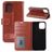 Mobigear Wallet iPhone 12 Pro Hoesje Bookcase Portemonnee - Bruin