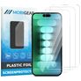 Mobigear iPhone 15 Pro Max Screenprotector Folie - Case Friendly (3-Pack)