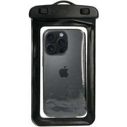 Mobiparts Hardcase Waterbestendig Insteekhoesje (max 19 cm x 11 cm) - Sleeve - Pouch - Zwart