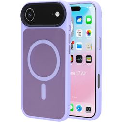 Mobiparts Hardcover iPhone Air MagSafe Hoesje Hardcase Backcover - Satin Lila