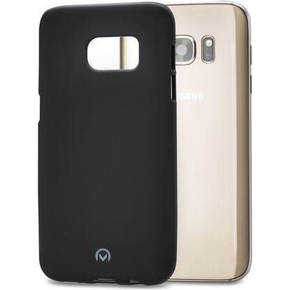 Mobilize Rubber Gelly Samsung Galaxy S7 Hoesje Flexibel TPU Backcover - Zwart