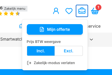 Zakelijk modus